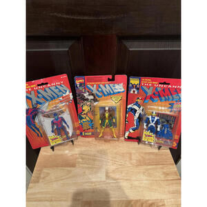 The Uncanny X-Men Vintage Action Figures Set - Rogue, Archangel, Cyclops